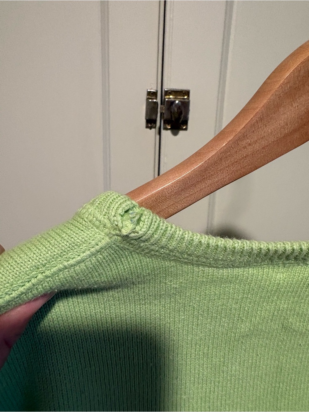 Eddie Bauer Green Crew Neck Cotton Sweater - Picture 5 of 5